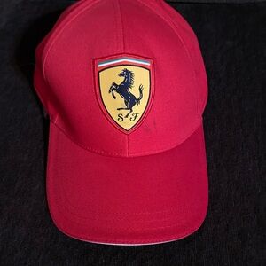 Ferrari Red Cap with Emblem